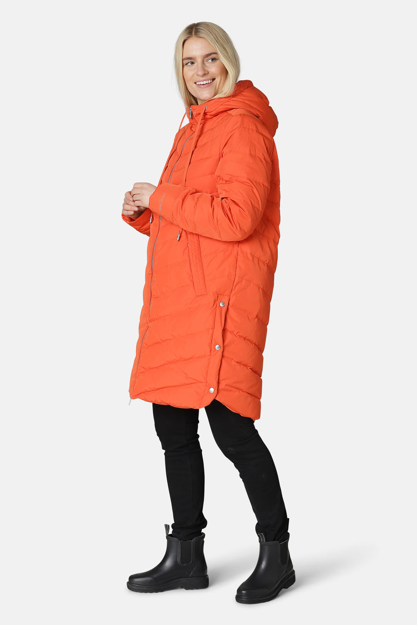 Ilse Jacobsen Down Women's Coats Orange | AOTGLW-713