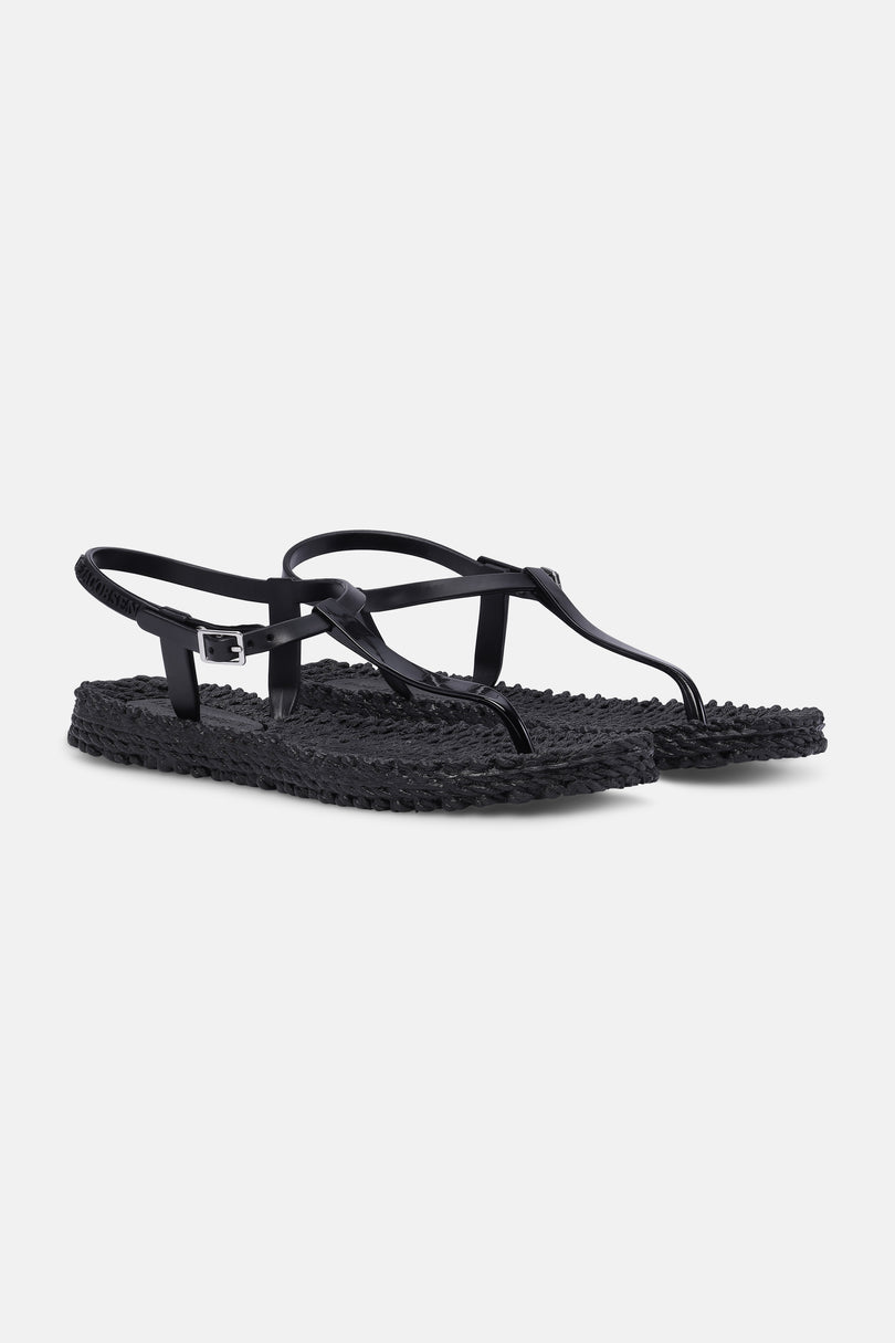 Ilse Jacobsen Women's Flip Flops Black | VHKIYB-460