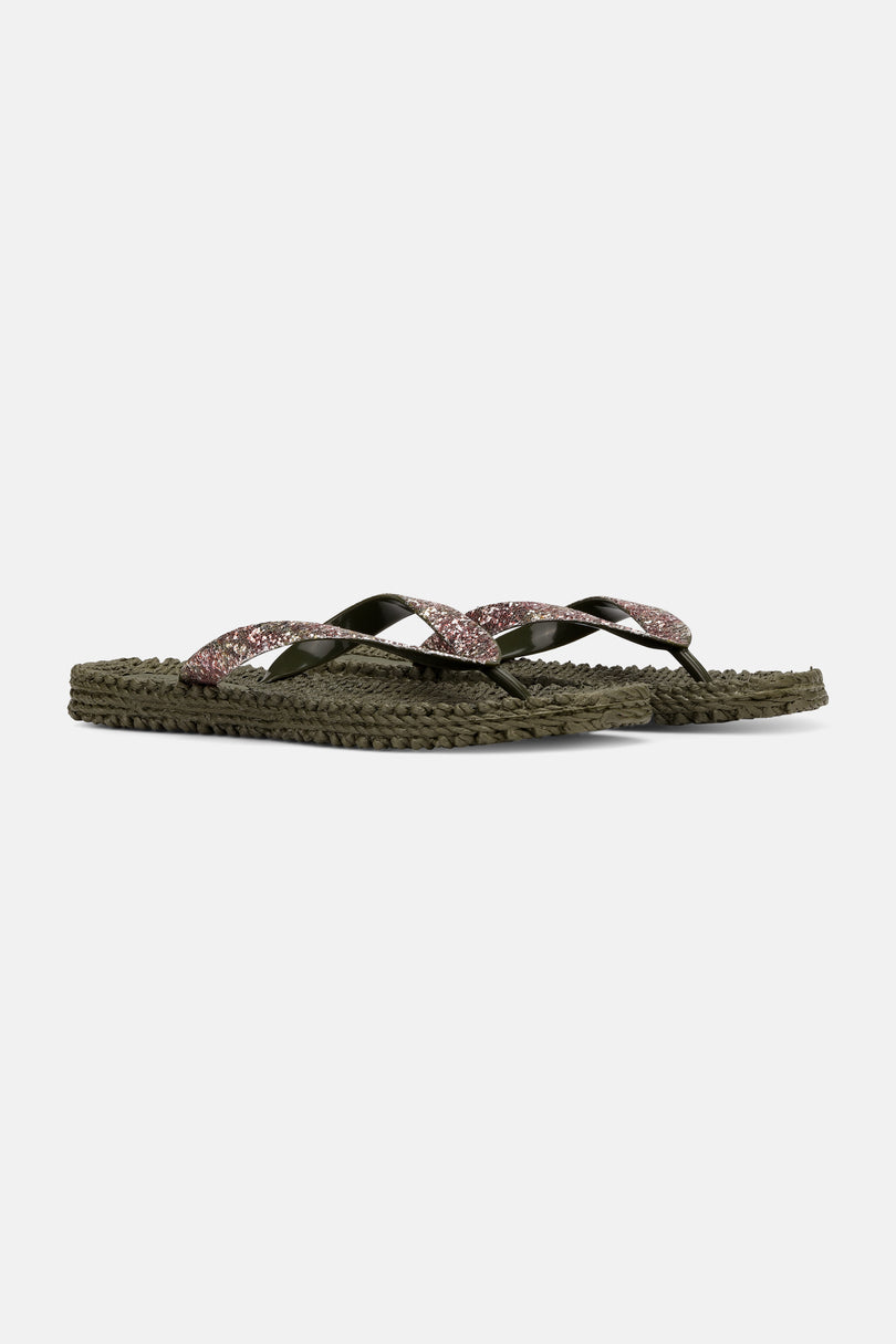 Ilse Jacobsen Women's Flip Flops Green | NVKSXI-385