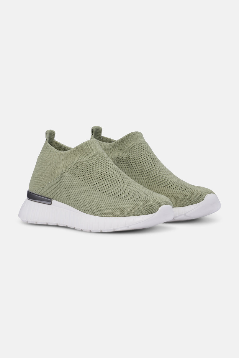 Ilse Jacobsen Women's Sneakers Green | CFJGZS-875