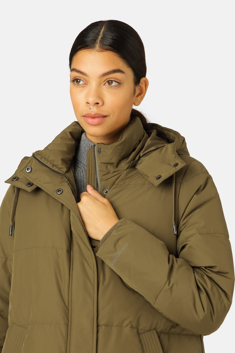 Ilse Jacobsen Down Women's Coats Green | LPSHBZ-930