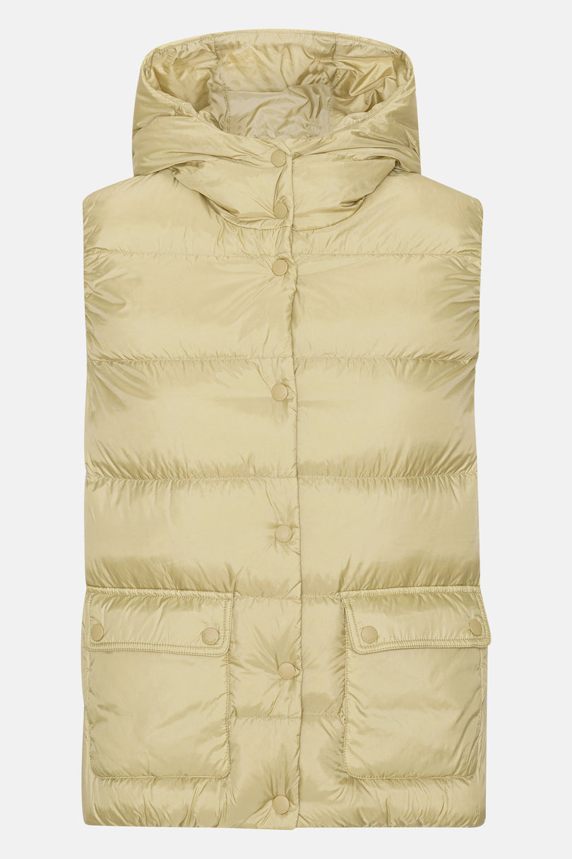 Ilse Jacobsen Down Women's Vest Olive | HZXMDN-570