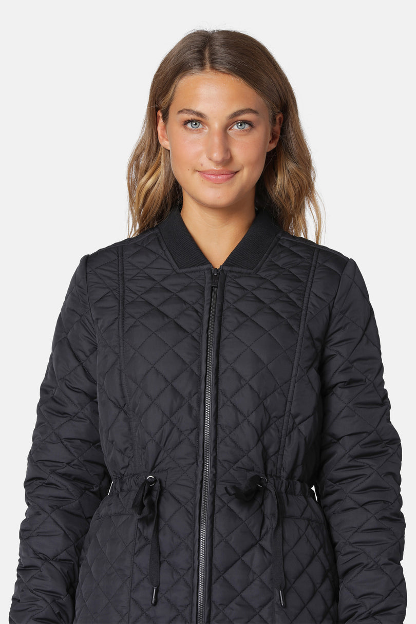 Ilse Jacobsen Padded Quilt Women's Coats Black | JTSZQG-340