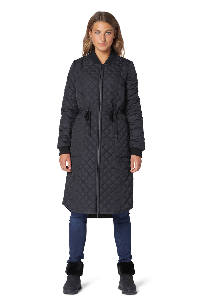 Ilse Jacobsen Padded Quilt Women's Coats Black | JTSZQG-340