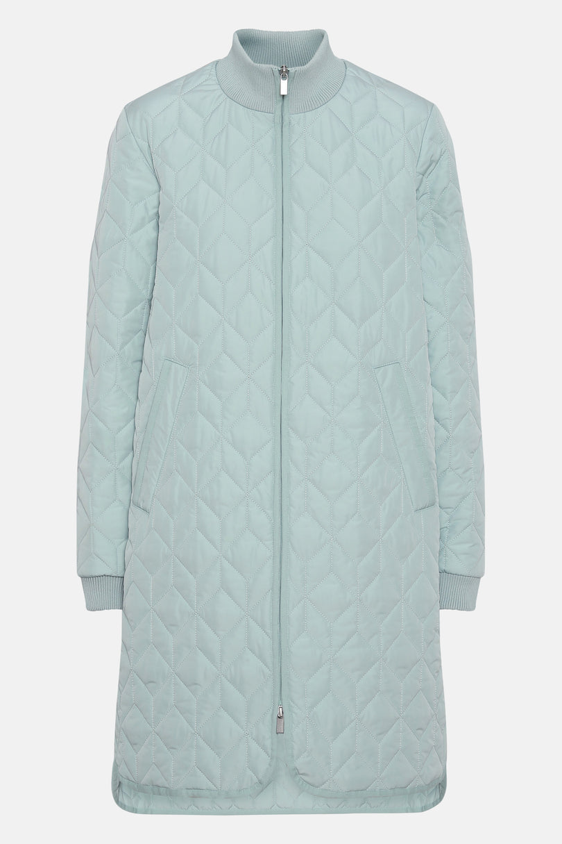 Ilse Jacobsen Padded Quilt Women's Coats Blue | MFHGQW-159