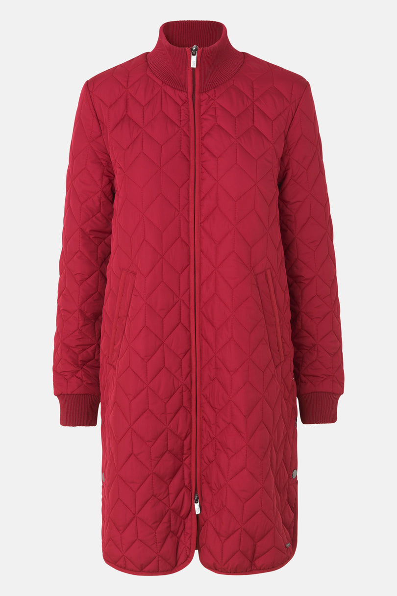 Ilse Jacobsen Padded Quilt Women\'s Coats Red | OZYDMK-315