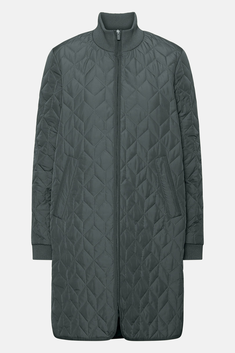 Ilse Jacobsen Padded Quilt Women's Coats Green | PISTQY-074