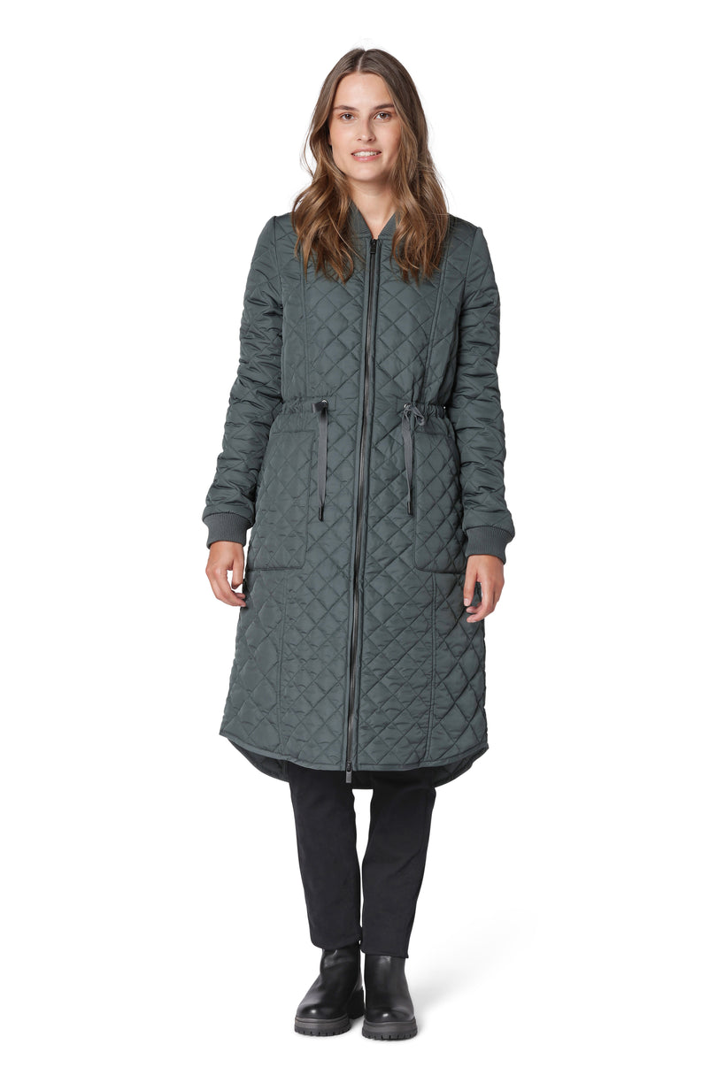 Ilse Jacobsen Padded Quilt Women's Coats Green | VJEFKW-968