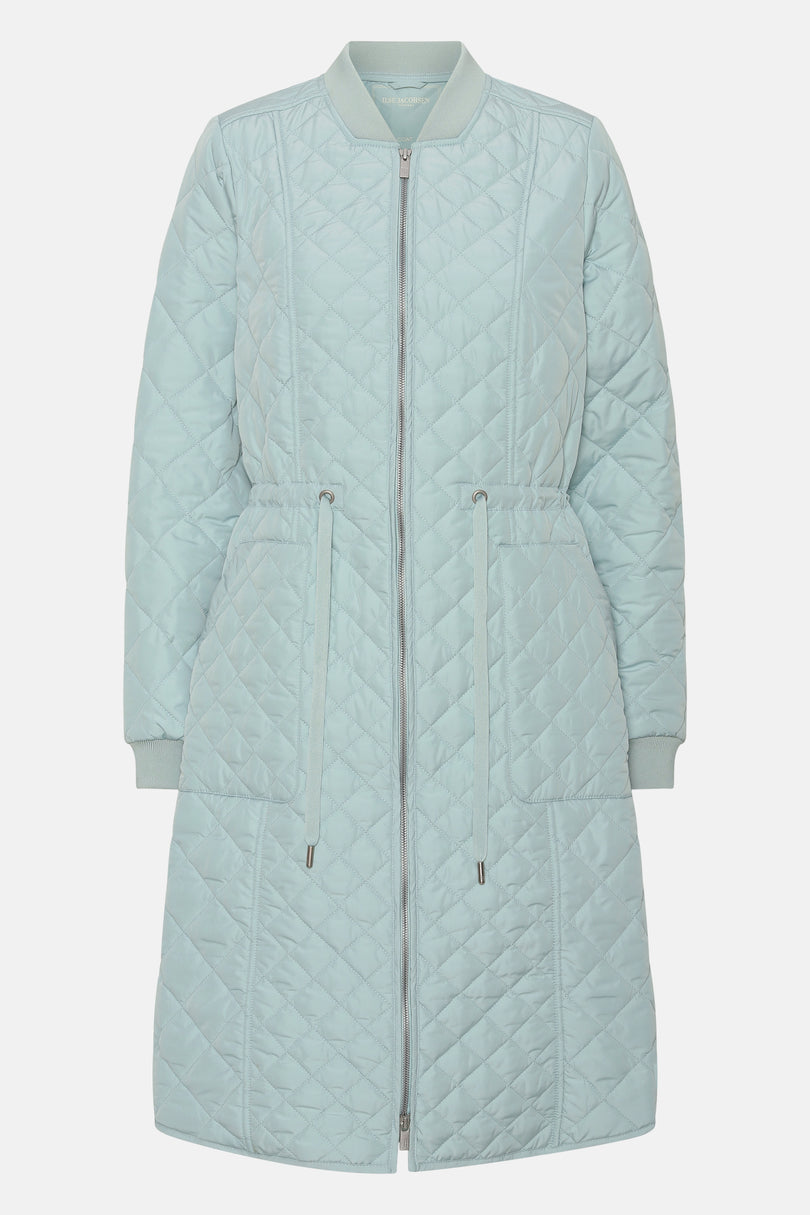 Ilse Jacobsen Padded Quilt Women's Coats Blue | ZFPDWC-479