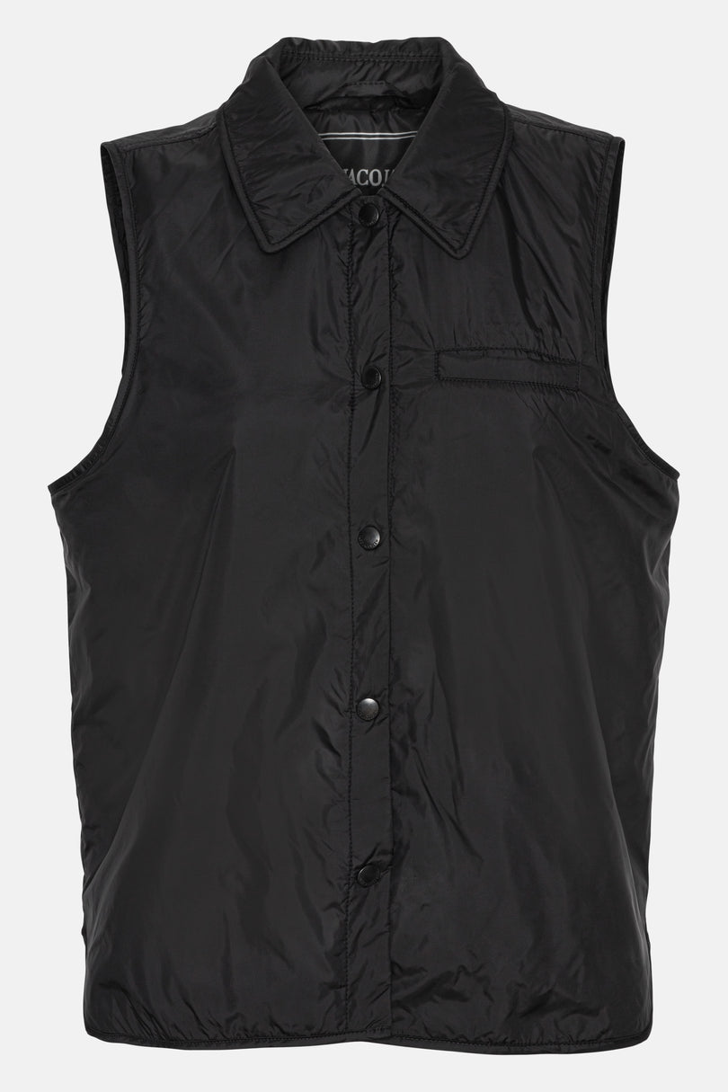 Ilse Jacobsen Padded Women's Vest Black | YESRWD-597