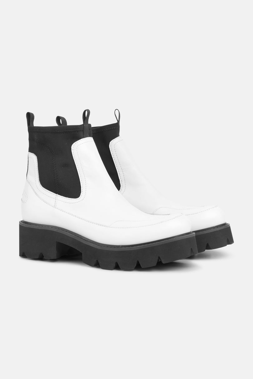 Ilse Jacobsen Women's Ankle Boots White | ZIDOHT-297