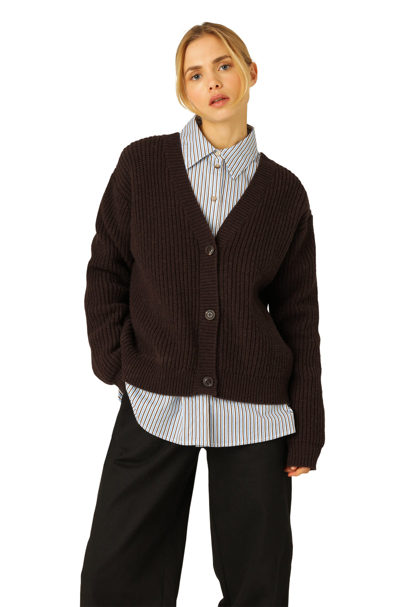 Ilse Jacobsen Women's Cardigan Black | CTADLQ-486