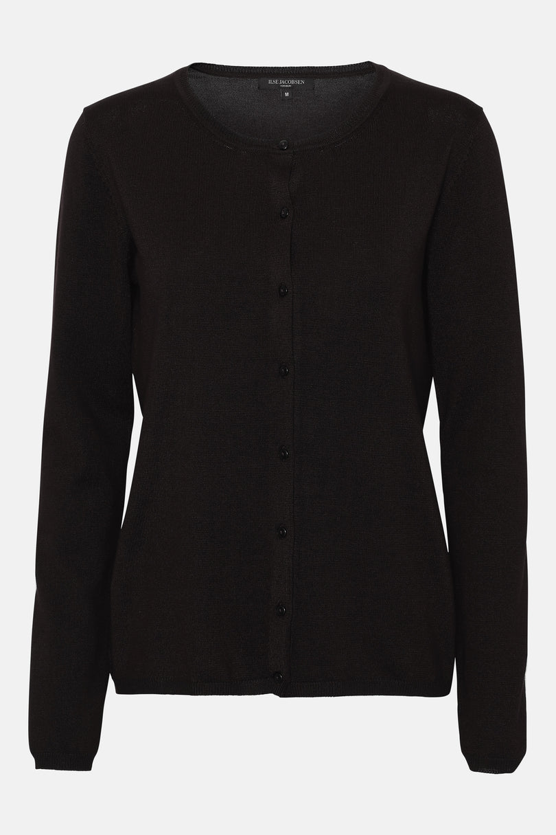 Ilse Jacobsen Women's Cardigan Black | GEFTOJ-489