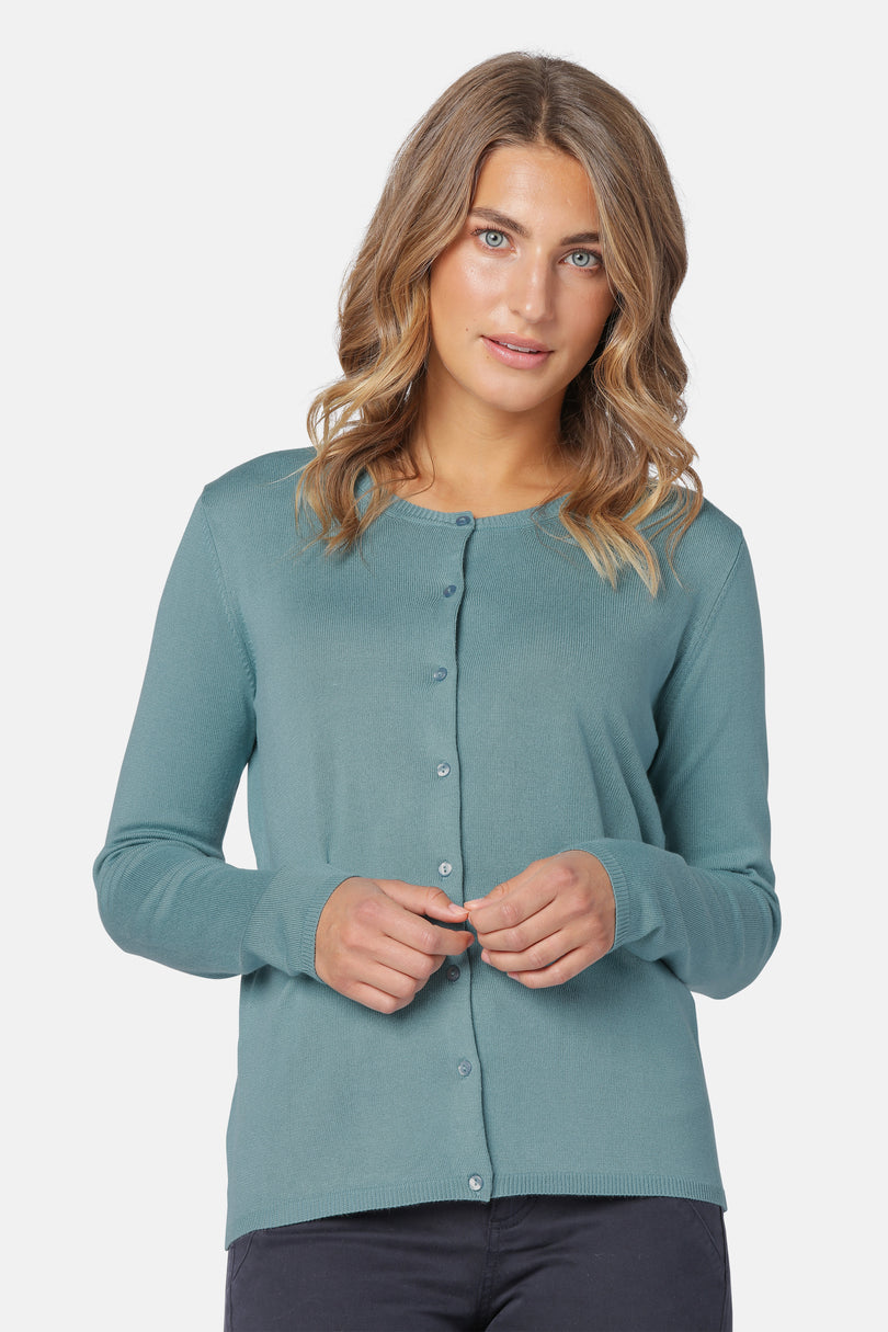 Ilse Jacobsen Women's Cardigan Blue | FTIZBL-316