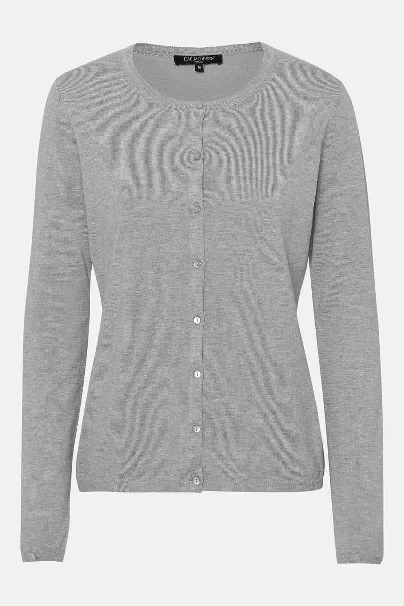 Ilse Jacobsen Women's Cardigan Grey | FSOIGJ-184