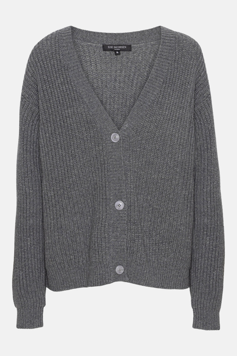 Ilse Jacobsen Women's Cardigan Grey | JXQCKS-230