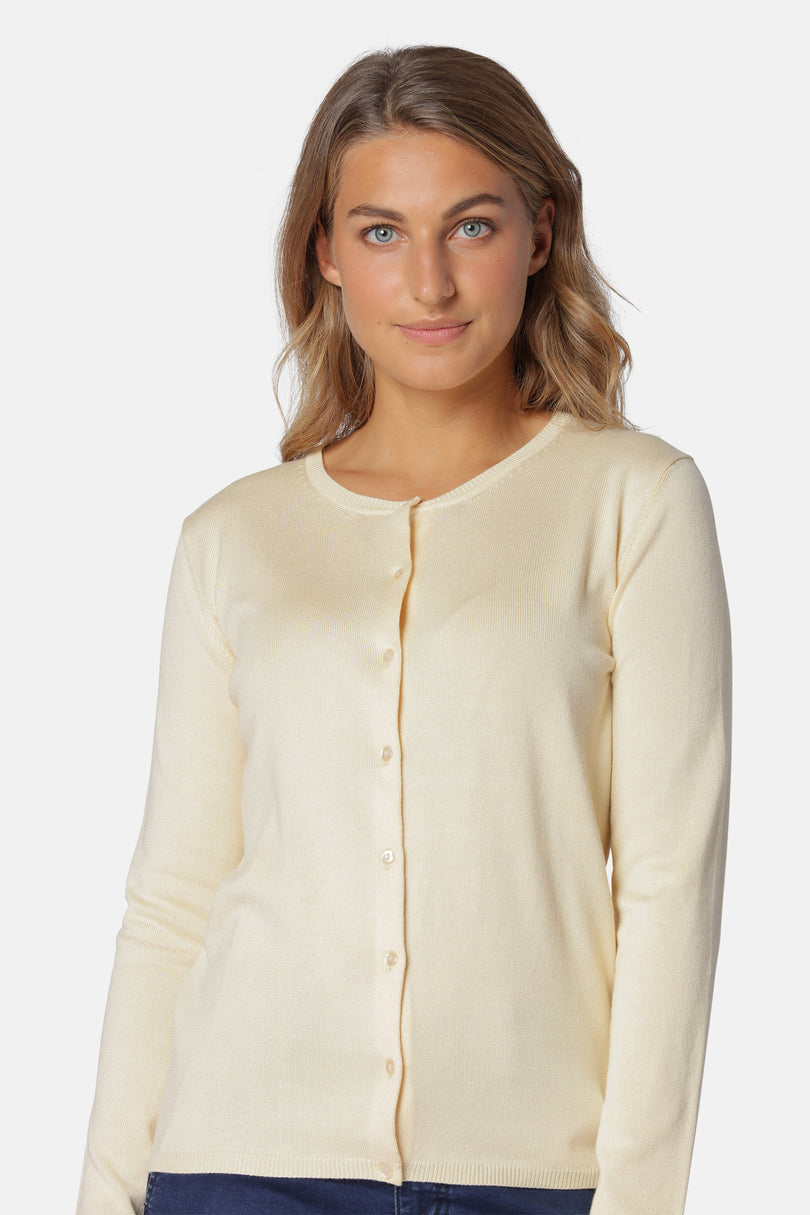 Ilse Jacobsen Women's Cardigan Yellow | HGPQNK-803