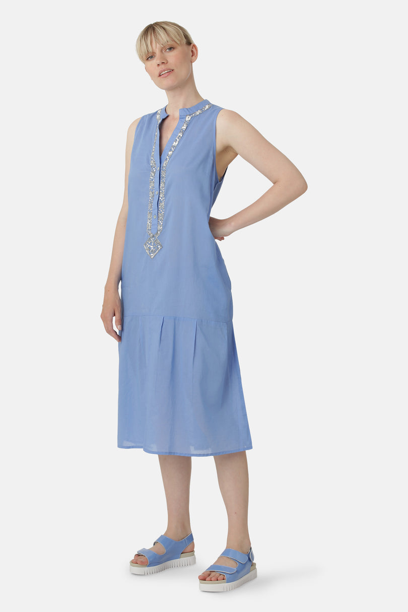 Ilse Jacobsen Women's Dress Blue | BFLJMU-980