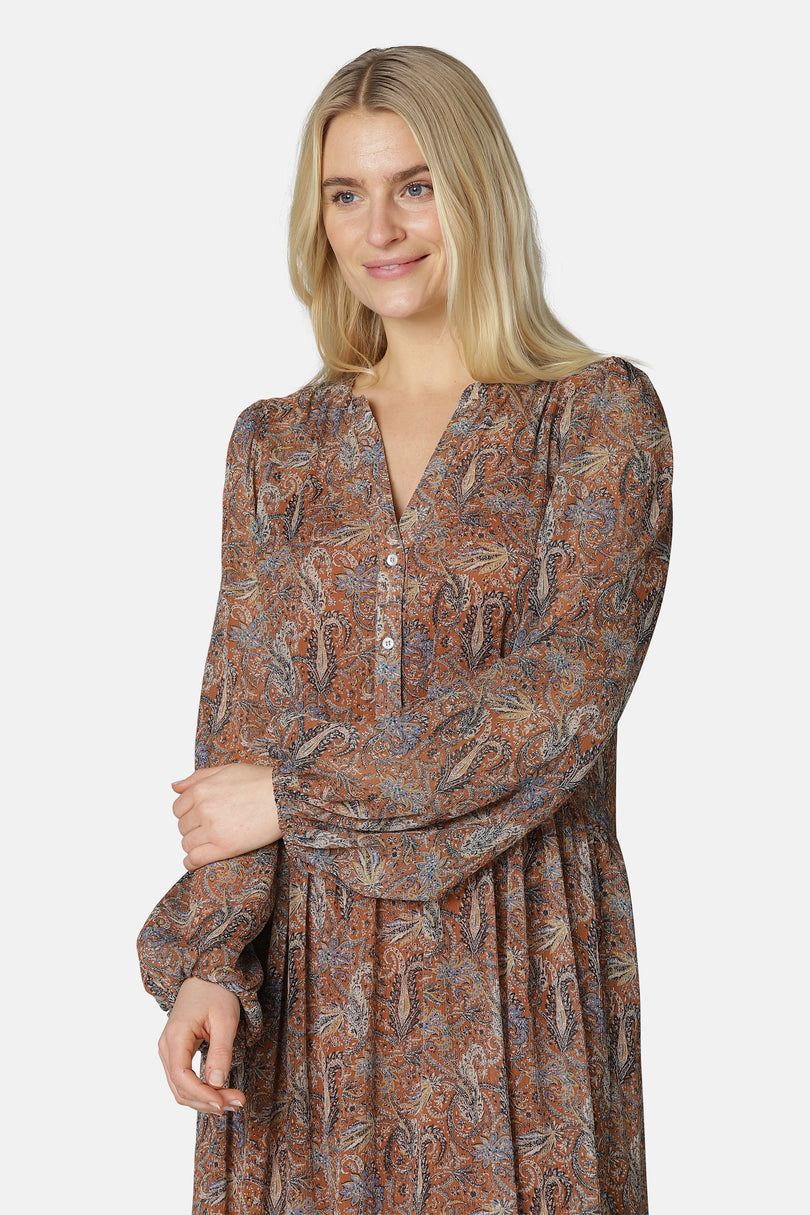 Ilse Jacobsen Women's Dress Brown | HRFCUQ-508