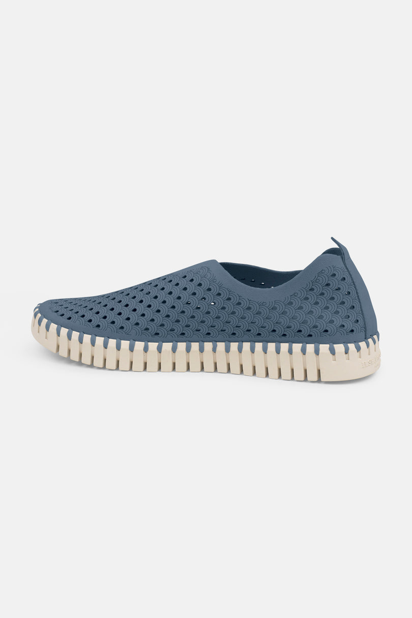 Ilse Jacobsen Women's Flat Shoes Grey Blue | BWAJGU-270