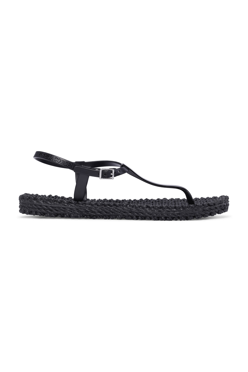 Ilse Jacobsen Women's Flip Flops Black | VHKIYB-460