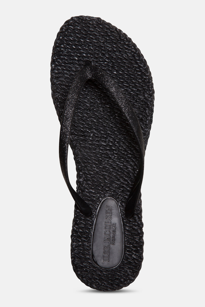 Ilse Jacobsen Women's Flip Flops Black | YZDKVQ-975