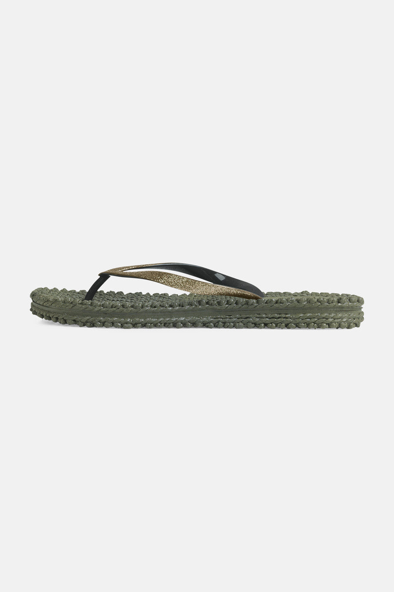 Ilse Jacobsen Women's Flip Flops Green | GYKSRJ-789