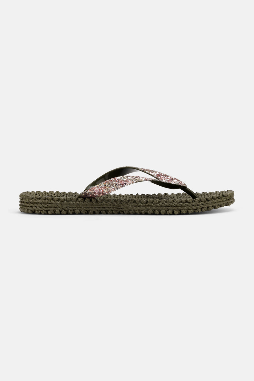 Ilse Jacobsen Women's Flip Flops Green | NVKSXI-385