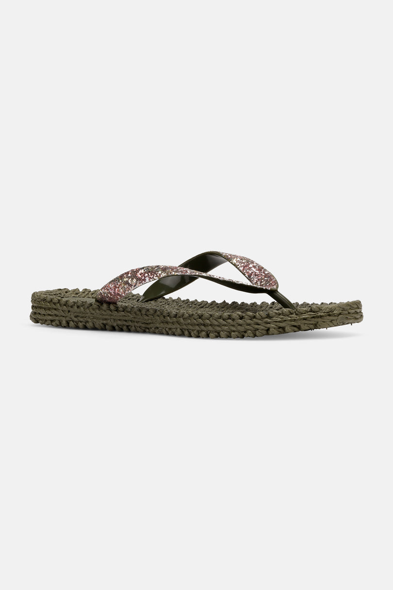 Ilse Jacobsen Women's Flip Flops Green | NVKSXI-385