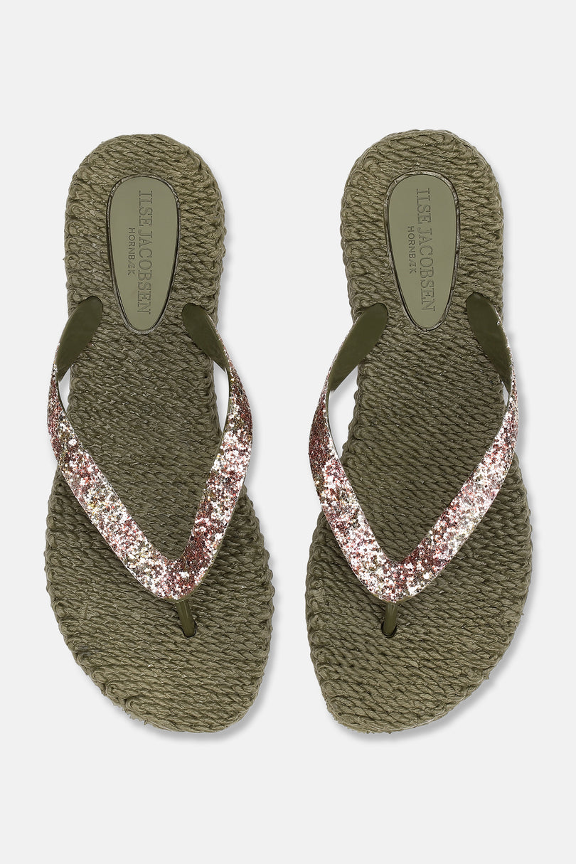 Ilse Jacobsen Women's Flip Flops Green | NVKSXI-385