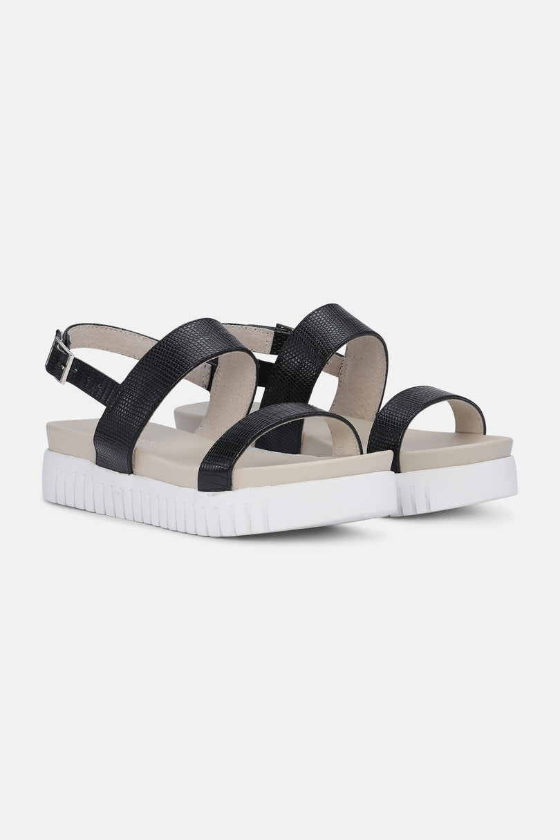 Ilse Jacobsen Women's Sandals Black | TRHNIJ-804