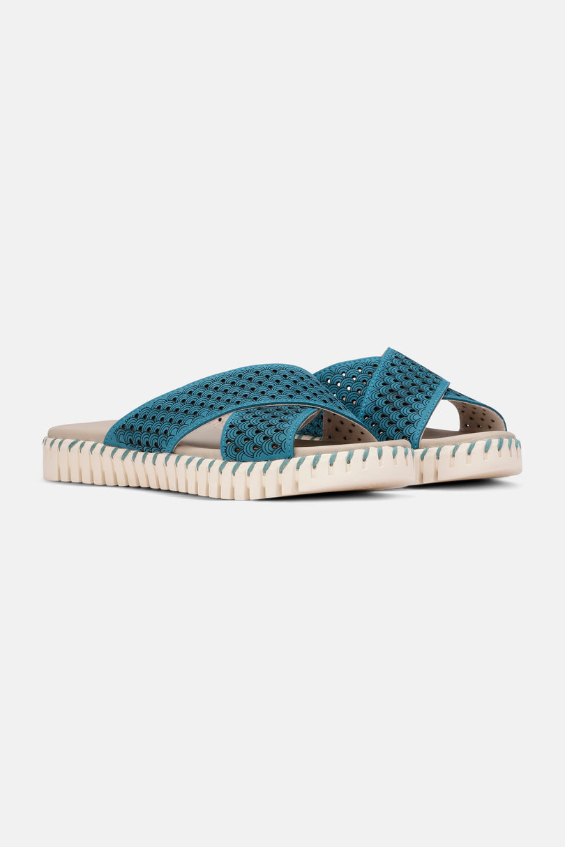 Ilse Jacobsen Women's Sandals Blue | FEYPWK-574