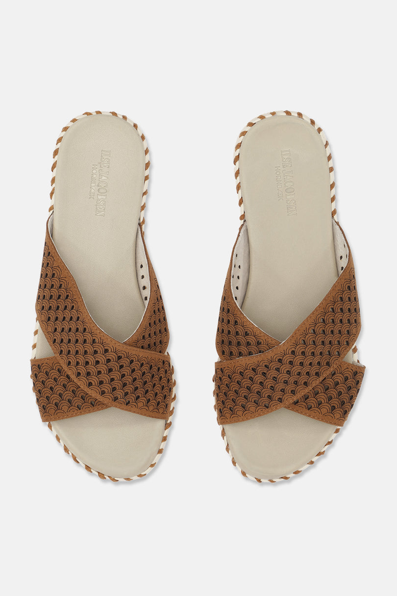 Ilse Jacobsen Women's Sandals Brown | LEIYSA-605