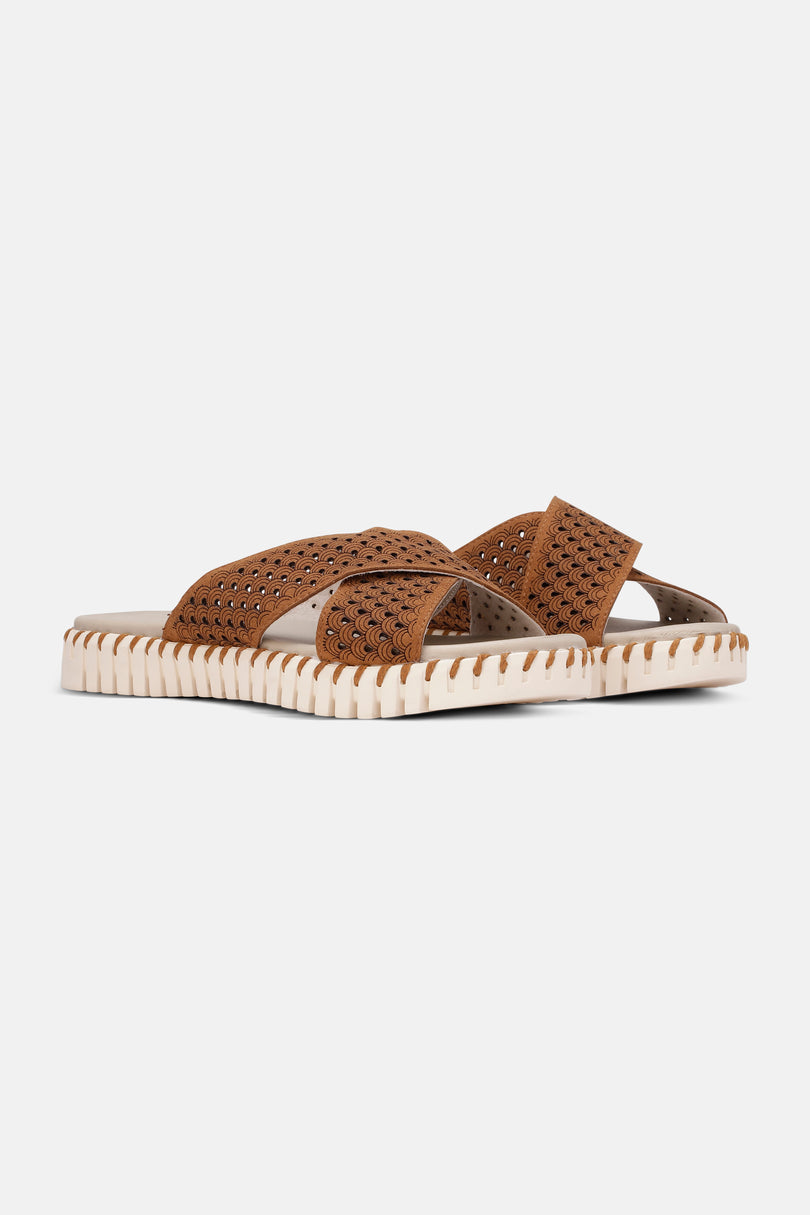 Ilse Jacobsen Women's Sandals Brown | LEIYSA-605