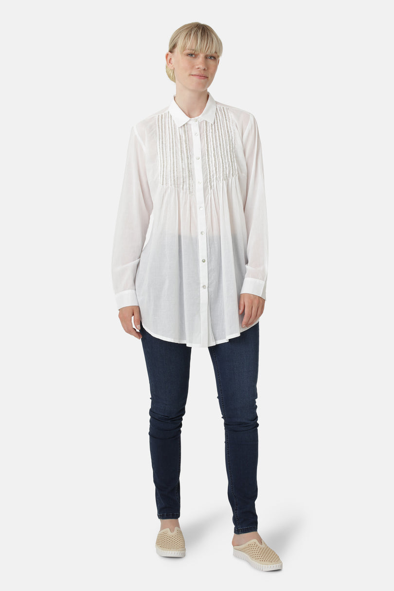 Ilse Jacobsen Women's Shirts White | BRGKUV-105