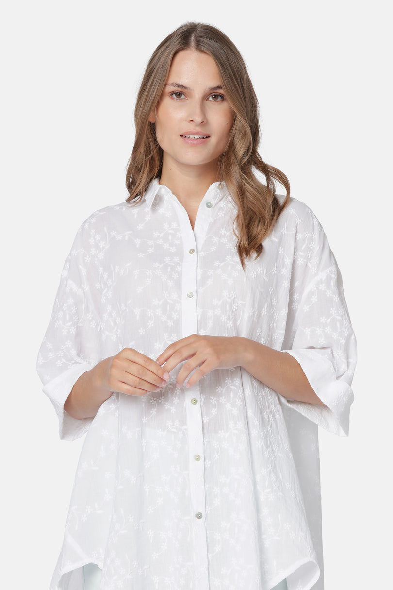 Ilse Jacobsen Women's Shirts White | OXZVEU-641