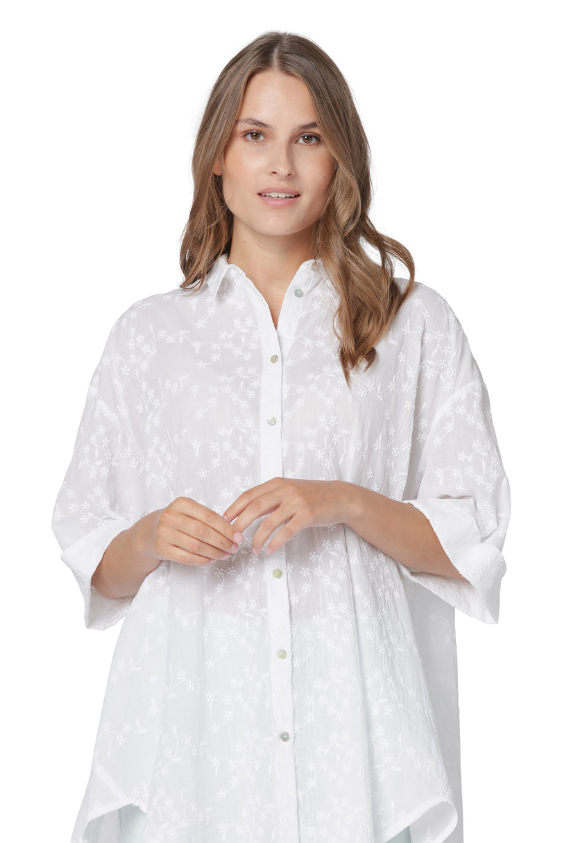 Ilse Jacobsen Women's Shirts White | OXZVEU-641