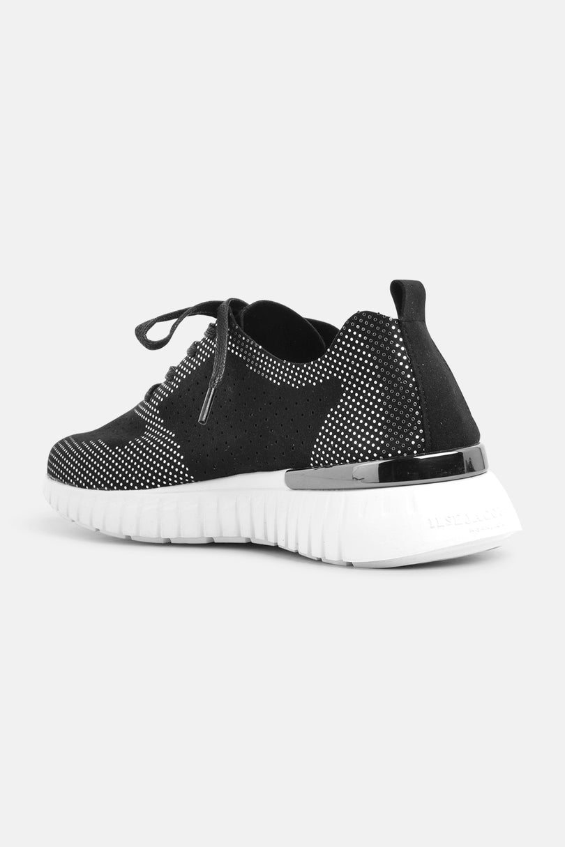 Ilse Jacobsen Women's Sneakers Black | YDFOBH-632