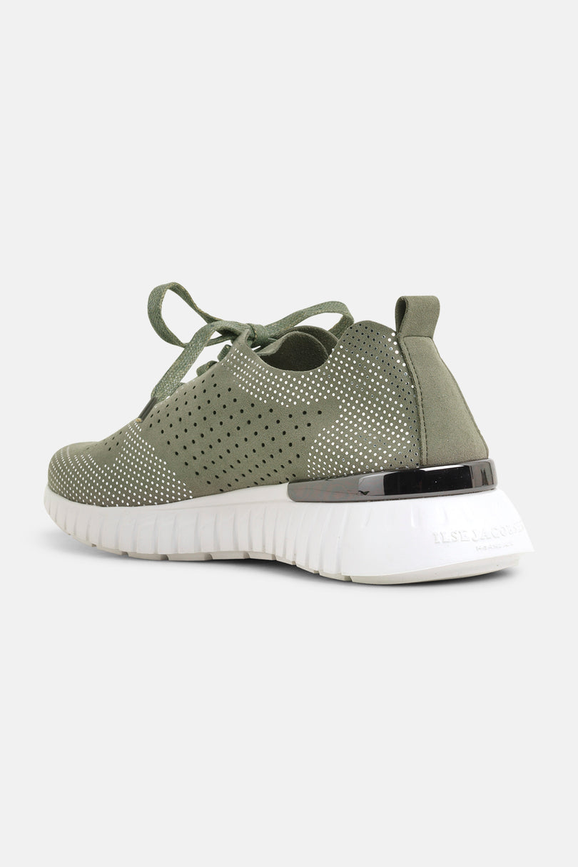 Ilse Jacobsen Women's Sneakers Green | YQHBIK-654