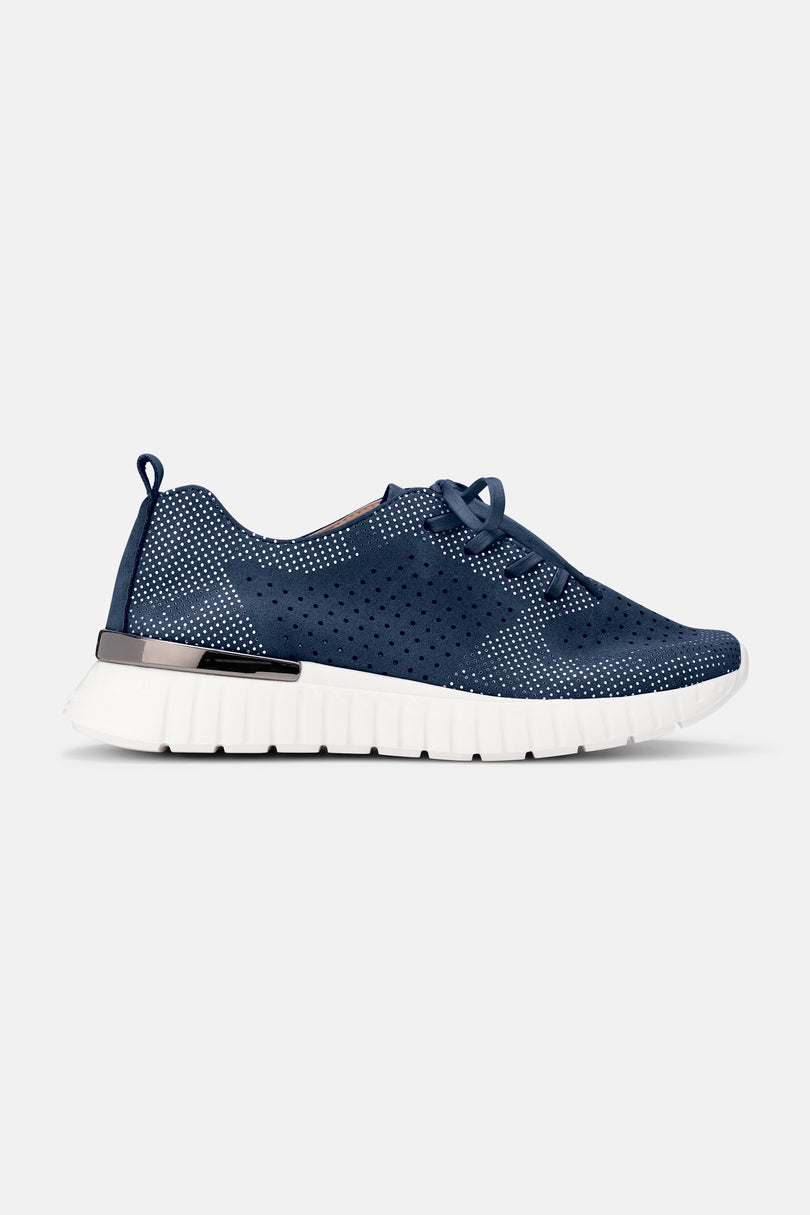 Ilse Jacobsen Women's Sneakers Navy | UVMYCF-874