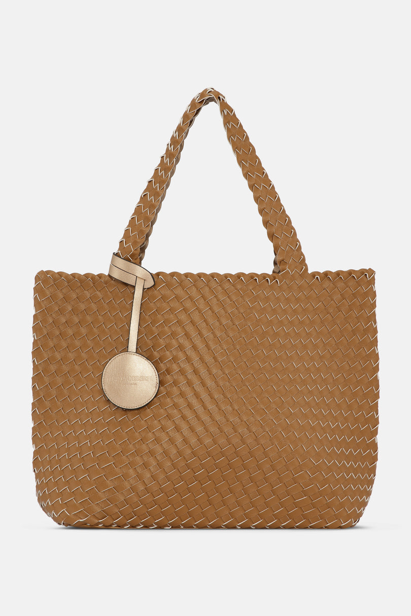 Ilse Jacobsen Women's Tote Bags Copper | SENWMO-785