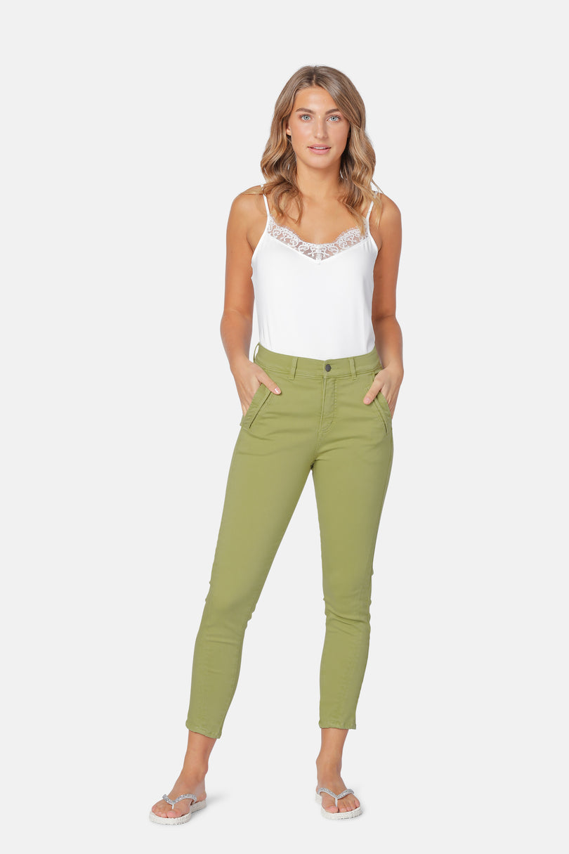 Ilse Jacobsen Women\'s Trousers Green | WUKRHL-925