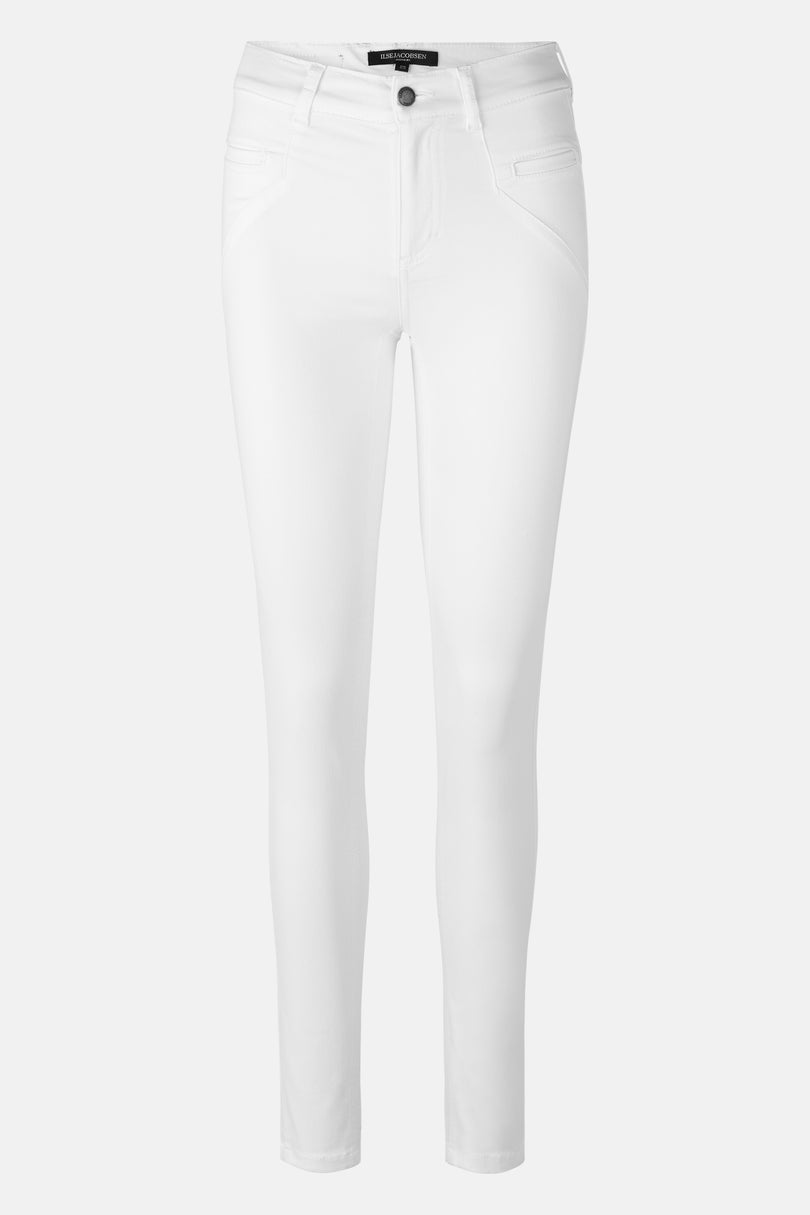 Ilse Jacobsen Women\'s Trousers White | DMPIJF-456