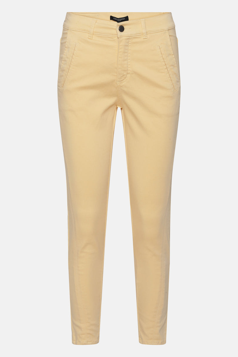 Ilse Jacobsen Women's Trousers Yellow | DKFTEJ-965